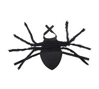 INOOMP 2pcs Pet Spider Harness Costume for Dogs Halloween Dress up for Cats Dogs Realistic Spider Design Comfortable and Durable Cosplay Outfit for Pet Parties and Celebrations