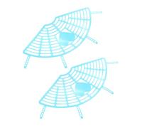 INOOMP 2Pcs Plastic Bike Protective Screens for Rear Seat Safety Guard Compatible with Electric and Bicycle Rear Wheels