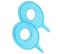 INOOMP 2pcs Portable Concave Convex Lens for Physics Teaching Optical Lenses for Refraction and Reflection Experiments Compact Science Optics Kit for Classroom Demonstrations and Student