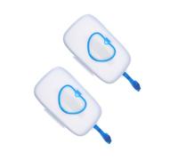 INOOMP 2pcs Portable Wet Wipes Box Outdoor Hanging Wipes Case for Stroller Soft Material for Diaper Caddy Organiser