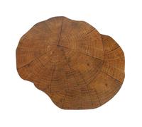 INOOMP 2pcs Pot Pads Table Mats Wood Creative Fashionable Anti-scalding Portable Heat Insulation for Families Small Food Preparation Home