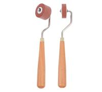 INOOMP 2pcs Printmaking Rubber Roller Tool Inking Roller Portable Userfriendly Design Ergonomic Handle Precision Craftsmanship for Artists and Beginners in Printmaking and Artwork