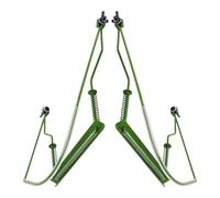 INOOMP 2pcs Professional Harmonica Holder Harmonica Holder Neck Professional 10-hole Neck Brace Hands-free Harp Brace Adjustable Mouth Organ Green