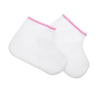 INOOMP 2pcs Reusable Cotton and Polyester Spa Liners for Pedicure Foot Bath Bag Soft Velvet Foot Covers Easy to Clean for Home Use and Wellness Care
