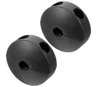 INOOMP 2pcs Rubber Hose Reel Stopper for Spring Retractable Hose Reels, Solid Rubber with 14mm Inner Hole, Anti-retraction and Reduces Friction, for Workshop and Fueling Station Setups
