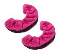 INOOMP 2pcs Skate Blade Protector Ice Skate Blade Covers Elastic Ice Covers Polar Fleece Material Lightweight Universal Fit High Color Visibility for Crowded Rinks and Cold Weather