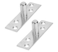 INOOMP 2pcs Sliding Door Limiting Stopper Sliding Door Orientator Stainless Steel Metal Smooth Surface for Store and Bedroom Use