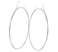 INOOMP 2Pcs Steel Dulcimer String Replacement for Instruments Durable Easy to Install for Beginners Players Resonant Sound Reliable Quality Accessory for Your Dulcimer