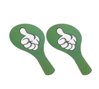 INOOMP 2pcs Thumbs down Classroom Interaction Paddles Pvc Reusable Hand Signals for Student Engagement and Real-time Feedback in Classrooms and Exams