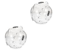 INOOMP 2pcs Transparent Helmet for Anti-bite and for Grooming and Preventing Self-injury