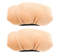 INOOMP 2pcs Velvet Fabric Underarm Crutch Pads Replacement Cushion Covers Soft Elastic Fit for Elderly Walking Cane Accessories Comfortable Protective Padding