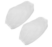 INOOMP 2pcs Washable Reusable Adult Diaper Protection Pants for Men and Women, White Protective Under Pants with Leak Resistance, Simple Unisex Outer Underwear Style for Daily
