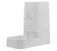 INOOMP 3.8l Automatic Pet Water Bowl with Stable Floor Standing and Anti-skid Bottom Pad, Plastic Drinking Feeder for Cats, Rabbits and Small to Medium Dogs at Home