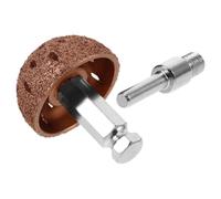 INOOMP 3 Pcs 42mm Bowl Type Tire Buffing Wheel Kit with Low and High Speed Linking Rods for Car Tyre Puncture Repair Semi Tire Changing Tool Grinding and Patch