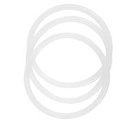 INOOMP 3pcs 8.5cm Rubber Sound Bowl Rings Cushion Set for Tibetan Singing Bowls, Buddhist Instrument Mat Pads Compatible Hand Percussion Instruments