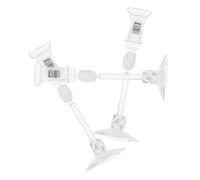 INOOMP 3pcs Aquarium Suction Cups Clips with Veggie Clamp for Fish Tank Feeding Stable Suction Design for Holding Lettuce Leaves and Vegetables Easy to Install and Remove Suitable for