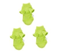 INOOMP 3pcs Cat Sweater Warm Soft Outfit Sleeves for Daily Wear for Indoor Cats and Cold Weather Activities