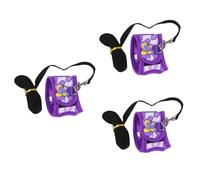 INOOMP 3pcs Cockapoo Puppy Harness Breathable Dog Harness Leash Small Animal for Dachshund Comfortable and Safe Walk