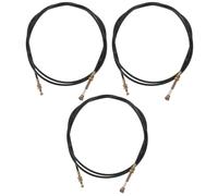 INOOMP 3pcs Electric Tricycle Shifter Cable - 2.5m Gear Shift Transmission Line for Scooter - Derailleur Cable for Electric Bicycle Alloy Shifter Motorcycle Gear Modification
