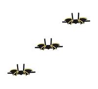 INOOMP 3pcs Halloween Pet Costume with Bat Wings and Bell for Dogs and Cats Lightweight Soft for Comfortable Wear for Halloween Parties and Pet Dress-up