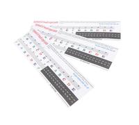 INOOMP 3Pcs Harmonica Scale Practice Stickers for Melodica Beginning Decal Self-adhesive Notes Labels for Key Mouth Piano Teaching Aid