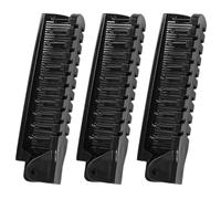 INOOMP 3Pcs Mini Folding Hair Combs Portable and Anti-Static, Eco-Friendly Pocket Hairbrush Set Suitable for and Household Use