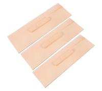 INOOMP 3pcs Rectangular Soap Mold Lid Wood Cover for Soap Loaf Making, Neat Stacking and Stable Design, for DIY Supplies and Baking