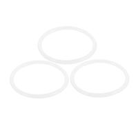INOOMP 3pcs Singing Bowl Rubber O-rings 9.5cm Non-slip Gaskets for Crystal Sound Bowls Sturdy Rubber Circle for Meditation Accessories