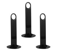 INOOMP 3pcs Soccer Disc Holder Rack for Training Markers and Football Cones, Black Pp Organizing Equipment Built to Last, Simple Stylish Design for Sports and Outdoor Use