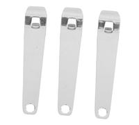 INOOMP 3pcs Stainless Steel Vial Opener Ergonomic Vial Breaker for Glass Bottles Medical Bottle Lid Lifter Portable and Compact Tool for Nurses Pharmacists and Doctors