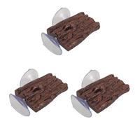 INOOMP 3pcs Turtle Basking Platform with Cup Lightweight Aquarium Decoration for Turtles Frogs and Lizards Floating Ramp for Optimal Sunbathing and Feeding