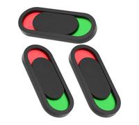 INOOMP 3pcs Vacant Occupied Sign Door Slider Sign Pmma Material Simple Style Easy to Clean Blank for Multiple States Adhesive Stickers for Bathroom and Office Use