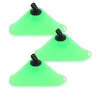 INOOMP 3pcs Windproof Spray Nozzle Guard with Plastic Trumpet Shaped Fan Design, Mist Sprayer Shield for Gardening and Farming, Reduces Chemical Drift in Vegetable Fields