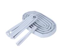 INOOMP 3pcs Windproof Strip for Plastic Steel Sliding Windows Multi Function Weatherproof Tape Noise Cancelling Window Insulator Draft Blocking Seal for Home Privacy and Cleanliness