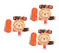 INOOMP 3sets Cartoon Bunny Kit for Small Pets Leash Buckle Comfortable Fit for Bunnies and Small Animals for Outdoor Adventures