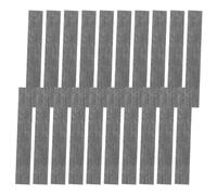INOOMP 40pcs Miniature Dollhouse Wood Grain Flooring, Floorboard 1:12