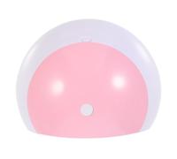 INOOMP 48w Portable Manicure Nail Lamp with Even Heat Distribution, Pink Pp Plastic Gel Polish Dryer Lamp for Professional Nail Art and Home Use