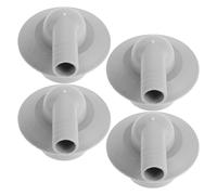 INOOMP 4pcs Ac Drain Hose Connector Compatible with Midea Air Conditioner Outdoor Unit HD Pp PVC Elbow Spout for HVAC Drainage Leak-Resistant Pipe Adapter for Household and Window Ac