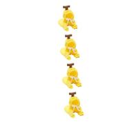 INOOMP 4pcs Autumn Fruit Dog Sweatshirt Soft Fleece for Dogs Adorable Cozy and Warm Puppy Clothes for Fall Comfort