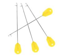 INOOMP 4pcs Carp Fishing Bait Rig Tool Set with Hook Needle Splicing Needle Stringer Drill for Outdoor Boilie Tackle Rigging and Lure Making