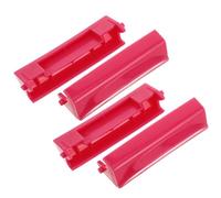 INOOMP 4pcs Door Latch Button Switch Electric Cooker Spare Parts Plastic Enhanced Sturdiness Easy Operation Replacement for Rice Cooker Kitchen Use