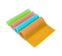 INOOMP 4pcs Eva Refrigerator Liners Kitchen Drawer Mats Non-slip Heat-resistant Oil-proof Cabinet Pads Washable Protective Shelf Liners for Fridge and Worktop
