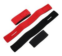 INOOMP 4pcs Fishing Rod Carrier Straps Load Sharing Polyester Fastening Bands Foldable Fishing Pole Accessories for Outdoor Use