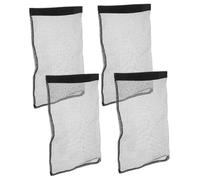 INOOMP 4pcs Lint Trap Polyester Filter Bags for Outdoor Dryer Vent Exhaust Dust Collection Lint Catcher for Dryer Vent