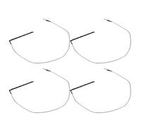 INOOMP 4pcs Metal Acoustic Guitar Pickup Rods for Folk Guitar and Banjo with Stable Performance and High Fidelity Sound Instrument Accessories