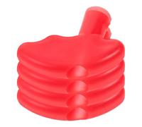 INOOMP 4pcs Pull Cord Starter Handle for Chain Saw, Rubber Red Grip | Ergonomic Non-slip Design, for Equipment Repair and Maintenance, Small Engine Mechanics Use