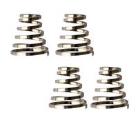 INOOMP 4pcs Quick Release Skewer Lever Shaft Stainless Steel Springs for Mountain and Road Bike Hub Wheel Replacement Accessories