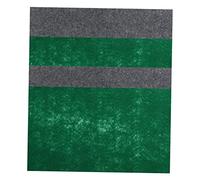 INOOMP 4Pcs Reptile Carpet Substrate Mat Absorbent Polyester Terrarium Liner for Gecko Lizard Tortoise Non Abrasive Reptile Bedding Reusable and Easy to Clean Grey Green