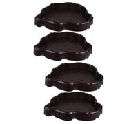 INOOMP 4pcs Reptile Feeding and Drinking Bowls for Tortoises Lizards and Bearded Dragons and Safe Pet Water Dishes for Reptile Care and Habitat Setup