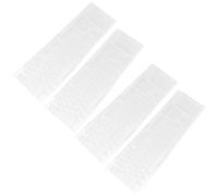 INOOMP 4pcs Silicone Keyboard Protector Cover for Mk270, Ultra Waterproof Dust Cover Film for Desktop Computer Keyboard Skin